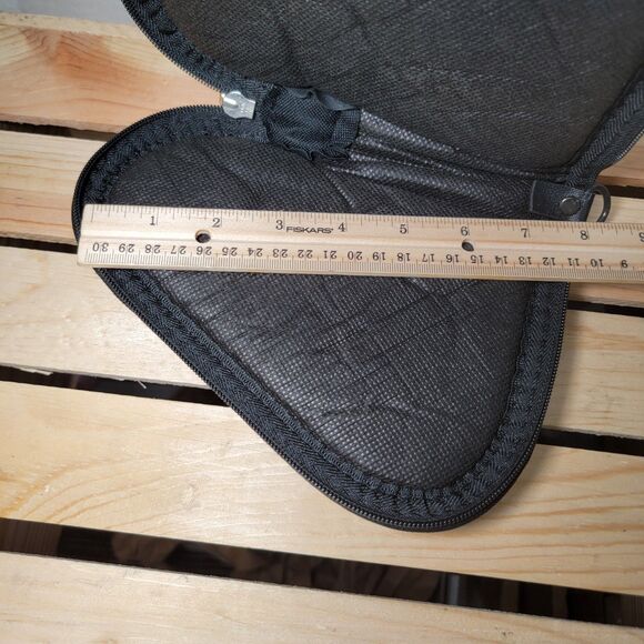 Allen Small Black Fabric Padded "Pew Pew" Zip Storage Case - Picture 8 of 8